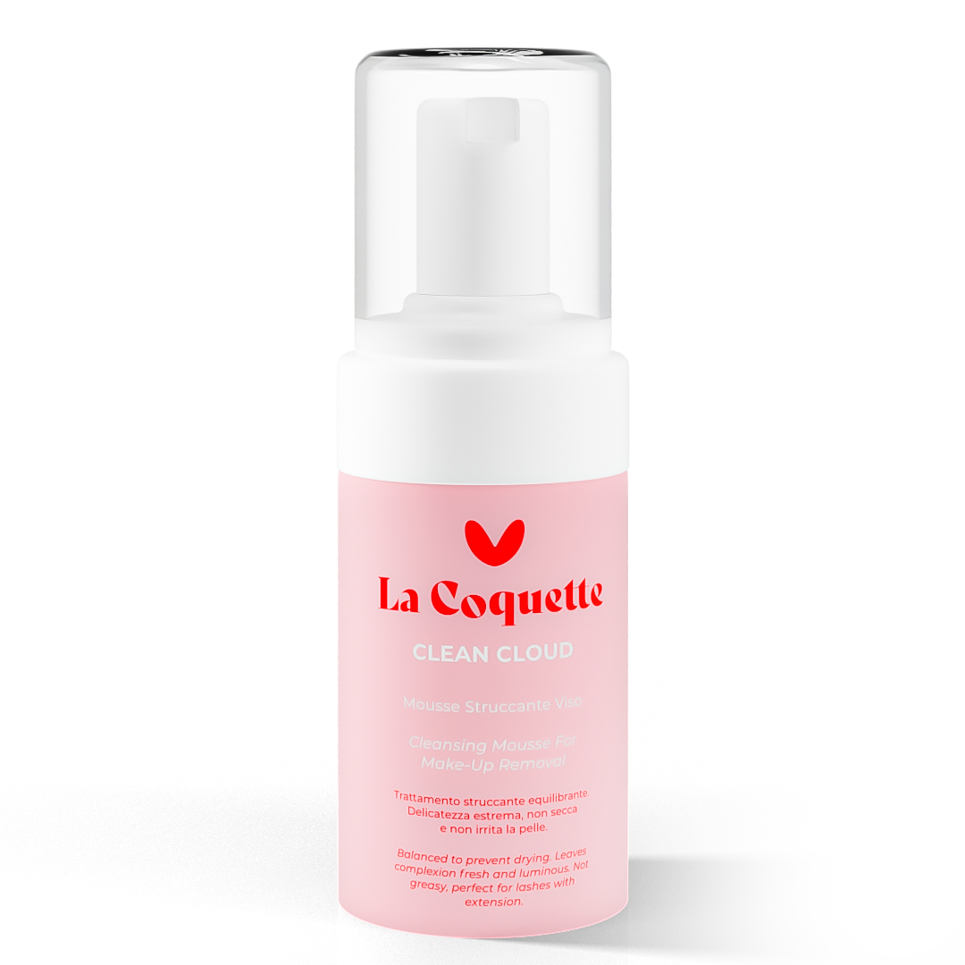 Clean Cloud fronte Mousse Struccante Viso per Pelli Delicate in Gravidanza e Allattamento